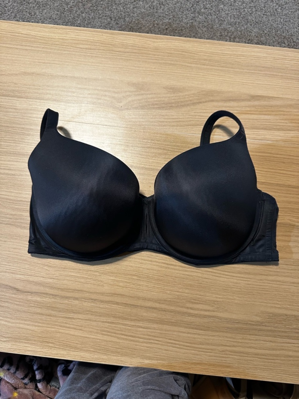 Cacique Black Smooth Molded T-Shirt Bra